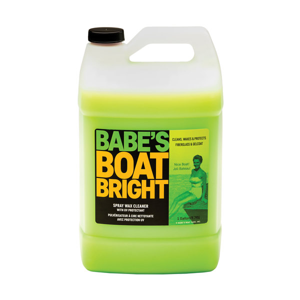 Babes Boat Care Products BABE'S Boat Care Products BB7001 Boat Bright Spray Wax - 1 Gallon BB7001